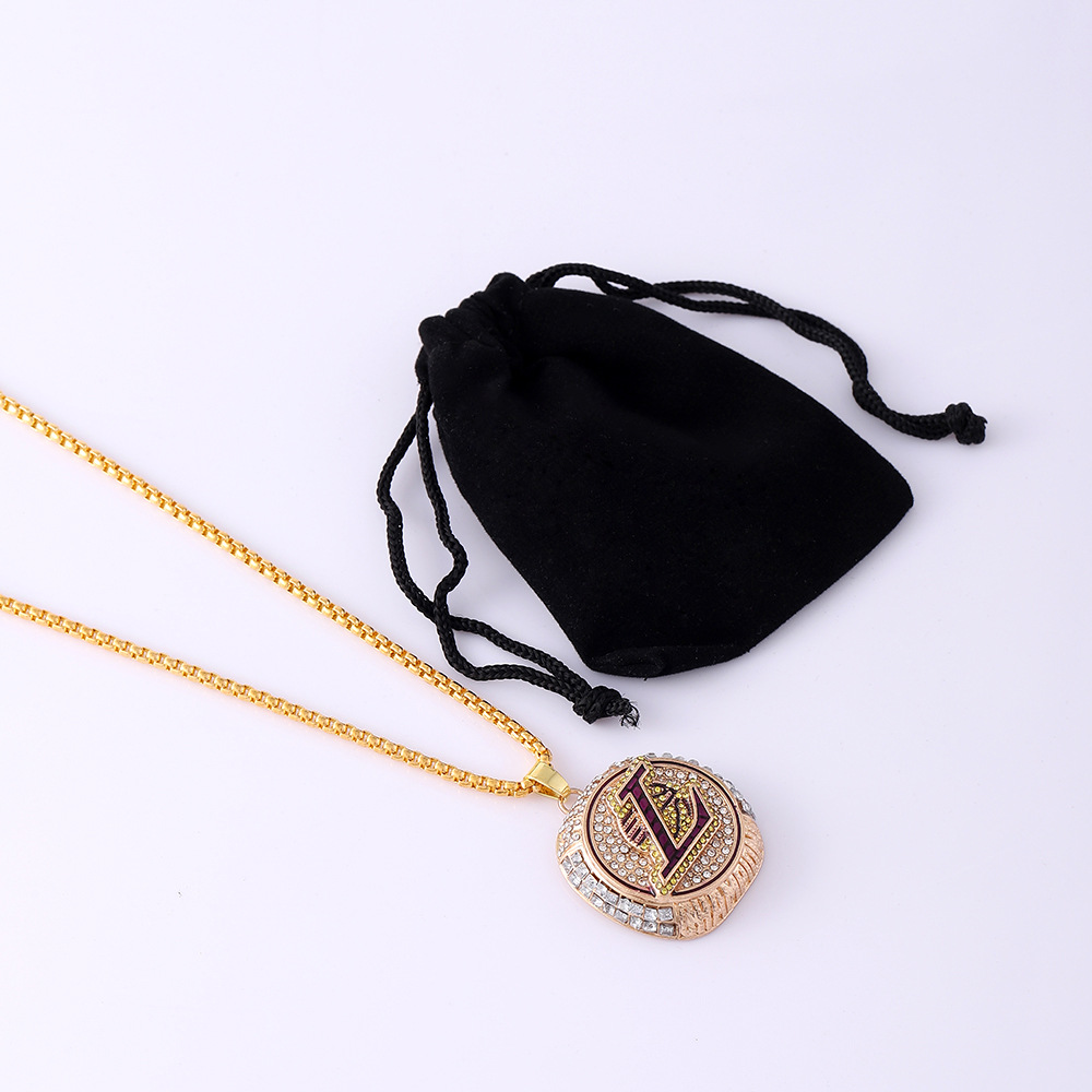 NBA Men's Diamond pendant necklace